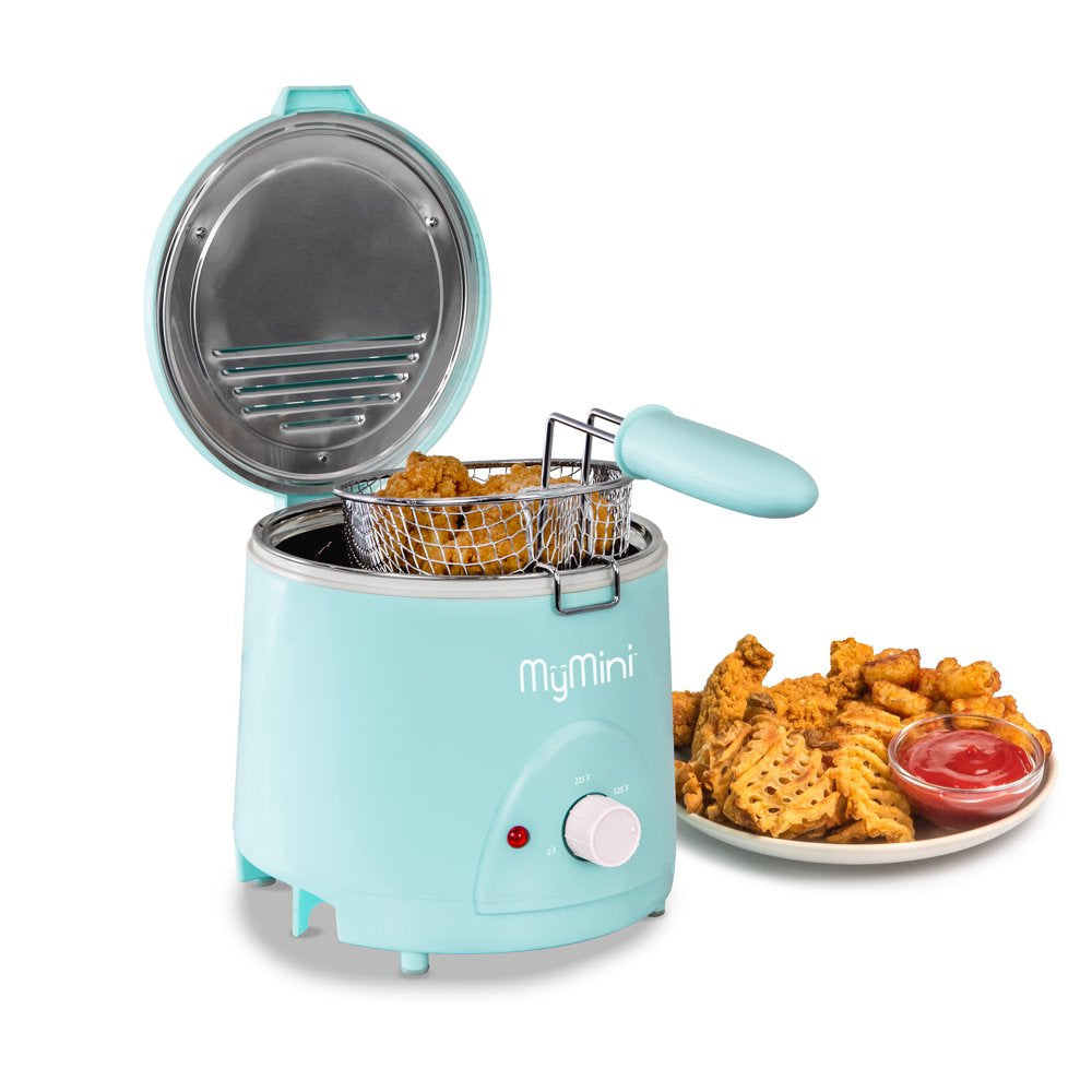 New 1.5-Quart Deep Fryer, Blue