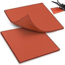 2pack Heat Press Mat 15x15IN, Silicone Heat Press Pad, Washable Double-Sided Heat Mat for Heating Press for Vinyl HTV Transfer, T-Shirt Iron, Sublimation Projects