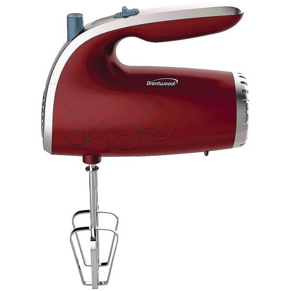 5 Speed Hand Mixer- Red