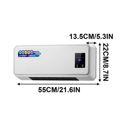 10,000 BTU 115V Window & Wall Unit, AC Unit Cools up to 600 Sq.Ft, Split Ac Heating System, Quiet, High Efficiency AC