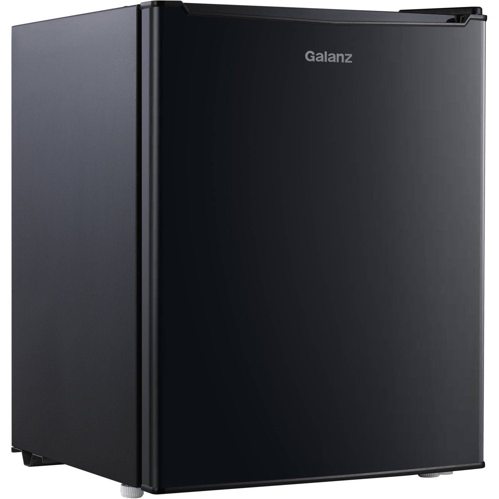 2.7 Cu Ft Single Door Mini Fridge, Black, Estar