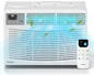 12000 BTU Window Air Conditioner 550 Sq Ft. Intelligent Ac Units, LED Display Screen, Operates Quietly, Energy-Saving. Timer • Sleep and Eco.With Remote Control, Dehumidifier