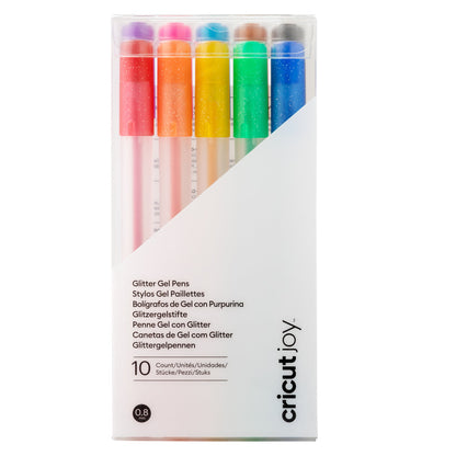 Joy™ Glitter Gel Pens 0.8 Mm, Rainbow (10 Ct)