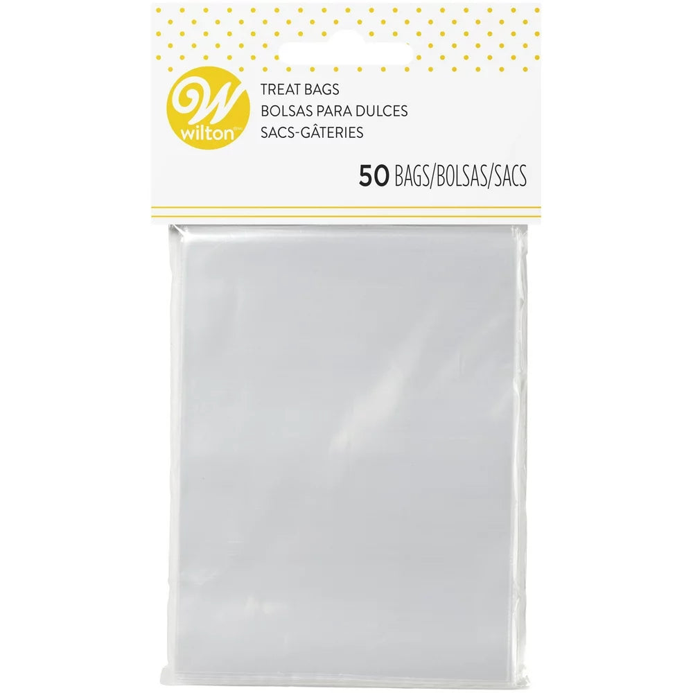 Treat Bags, Clear, 50 Ct