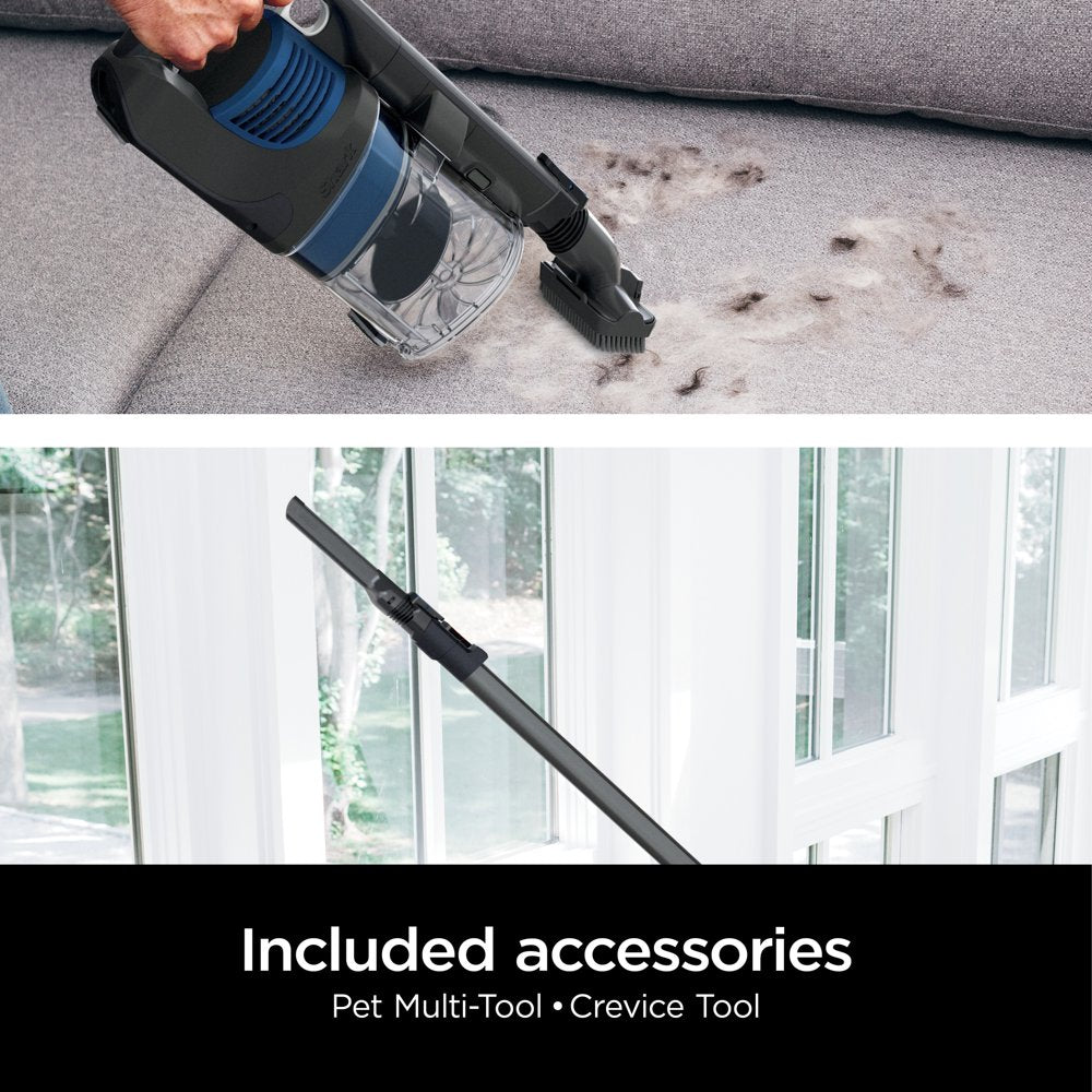 ® Pet Pro Cordless Stick Vacuum with Powerfins Brushroll, Pet Multi-Tool & Crevice Tool Included, 40-Min Runtime, WZ250