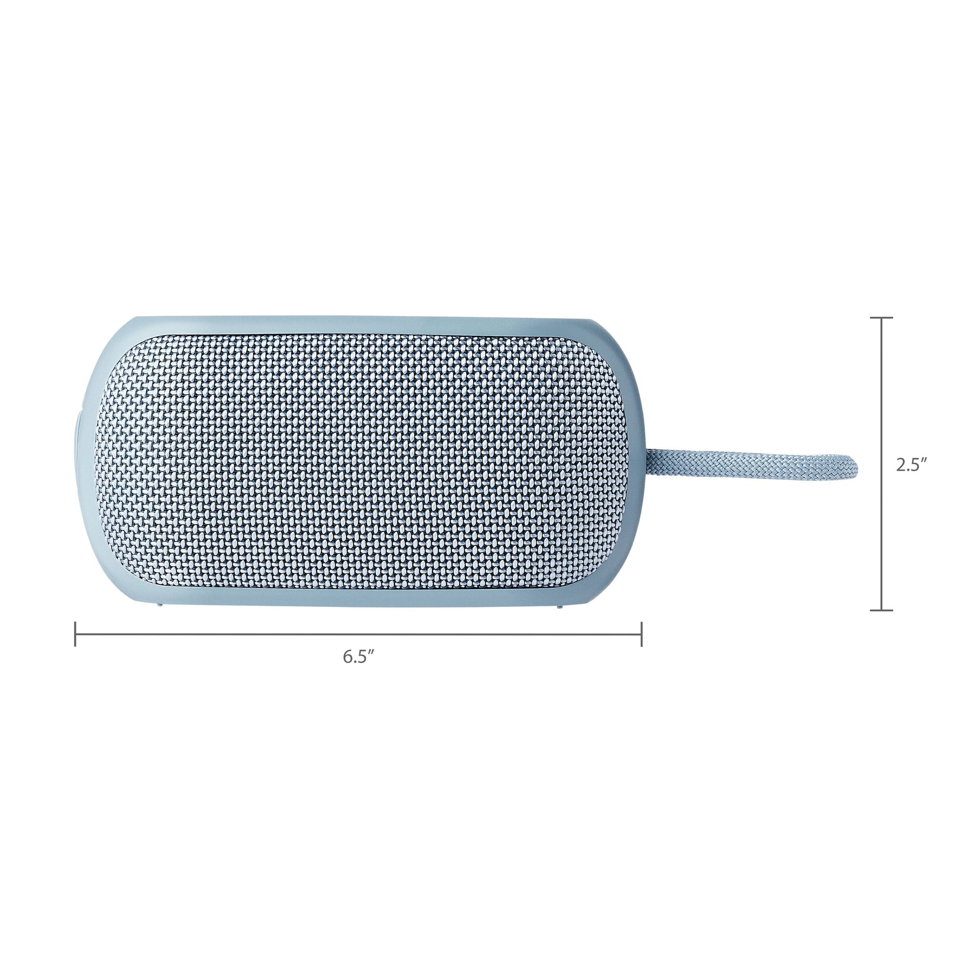 Small Rugged Speaker with Bluetooth Wireless Technology, Blue