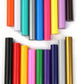 Permanent Vinyl Roll, 18 Rolls 12" X 3FT Multi-Color Permanent Adhesive Vinyl Compatible with Cricut Cutting Machine, Silhouette - Easy to Weed & Transfer, Indoor & Outdoor Decal