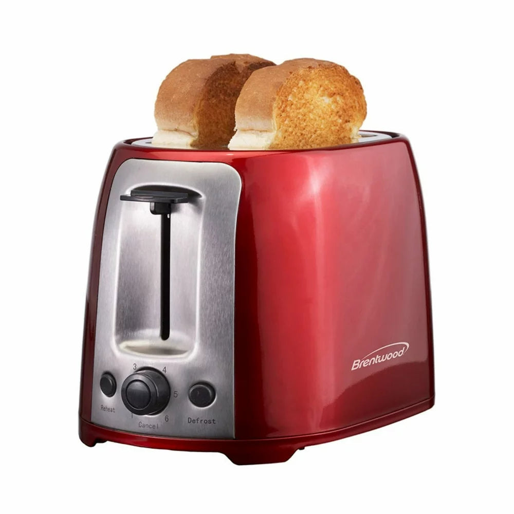 Cool Touch 2-Slice Extra Wide Slot Toaster - Red