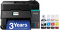 Epson Ecotank ET-4950 Wireless All-In-One Color Supertank Printer with up to 3 Years of Ink Refillable Tanks, Perfect for Home, 18 PPM, 2.4" Colorful Touchscreen, Auto Document Feeder - Black
