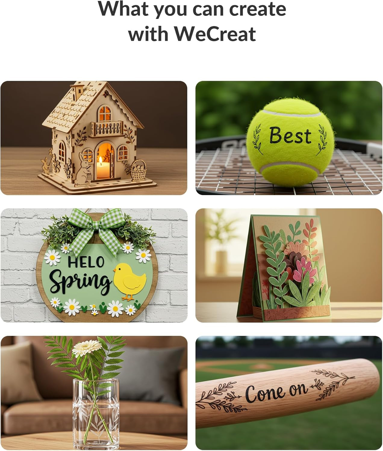 Vision 20W Desktop Laser Engraver, Auto-Lifting for 5.5" Material, Smart Camera for Easiest Positioning, 600Mm/S Speed, Laser Engraving Machine for Tumblers Wood Acrylic DIY Craft Gifts Making