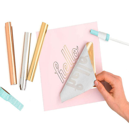 Foil Quill Foil Roll 12"X96"-Aqua