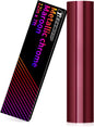 Maroon Chrome Metallic Vinyl - 12" X 7FT Maroon Permanent Vinyl Compatible with Silhouette Cutters, Signs, Scrapbooking, Craft, Die Cutters