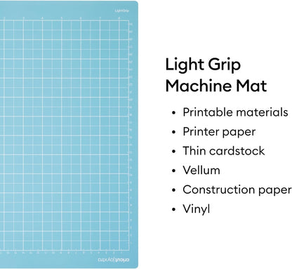 Cricut Lightgrip Cutting Mat Pack (4 Count, 8.5In X 12In) - for Joy Xtra Machine - Ideal for Standard Paper, Light Cardstock & More