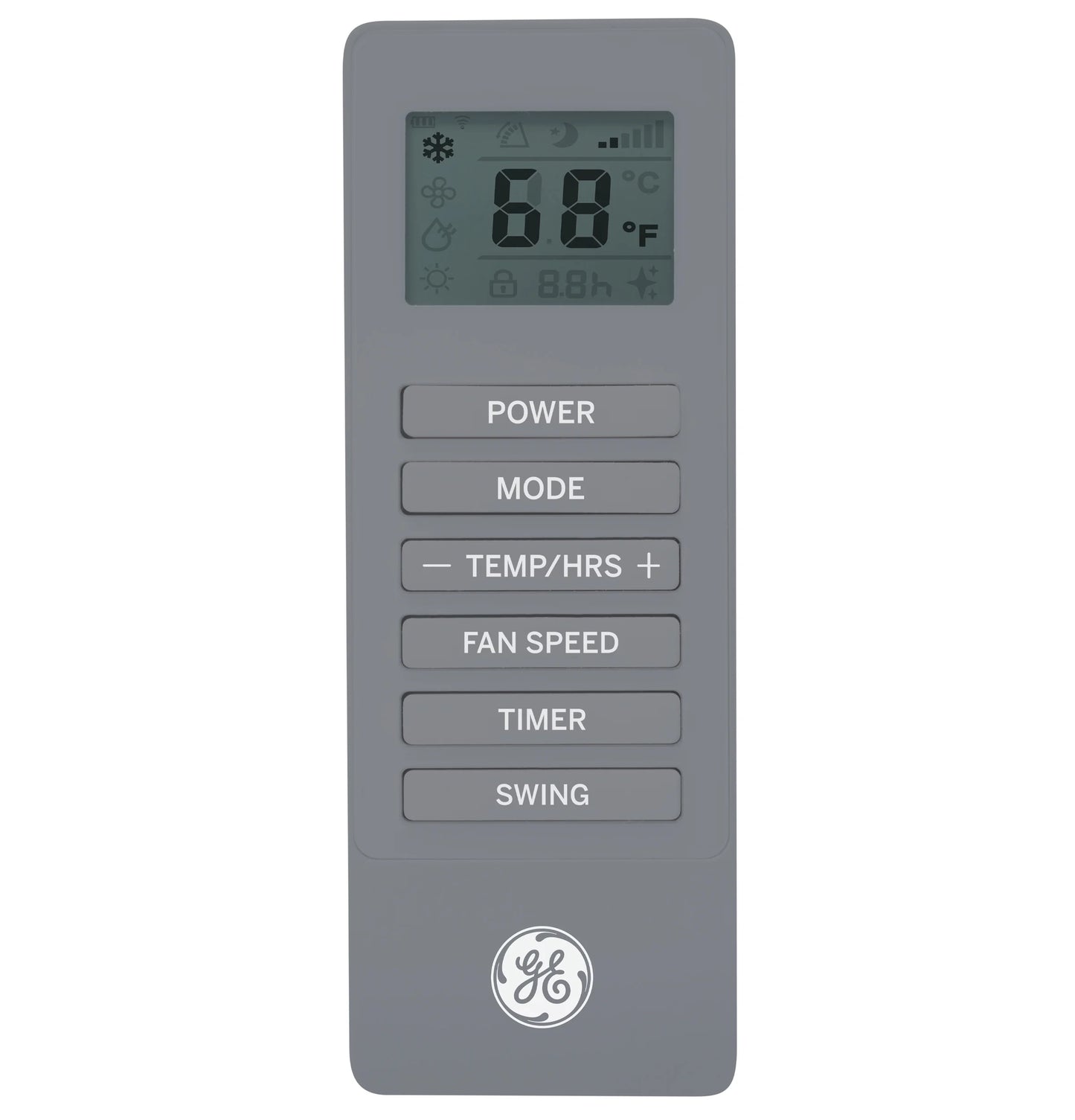 GE 10500 BTU 4-In-1 Heat/Cool Portable Air Conditioner for 450 Sq Ft Rooms with Included Remote