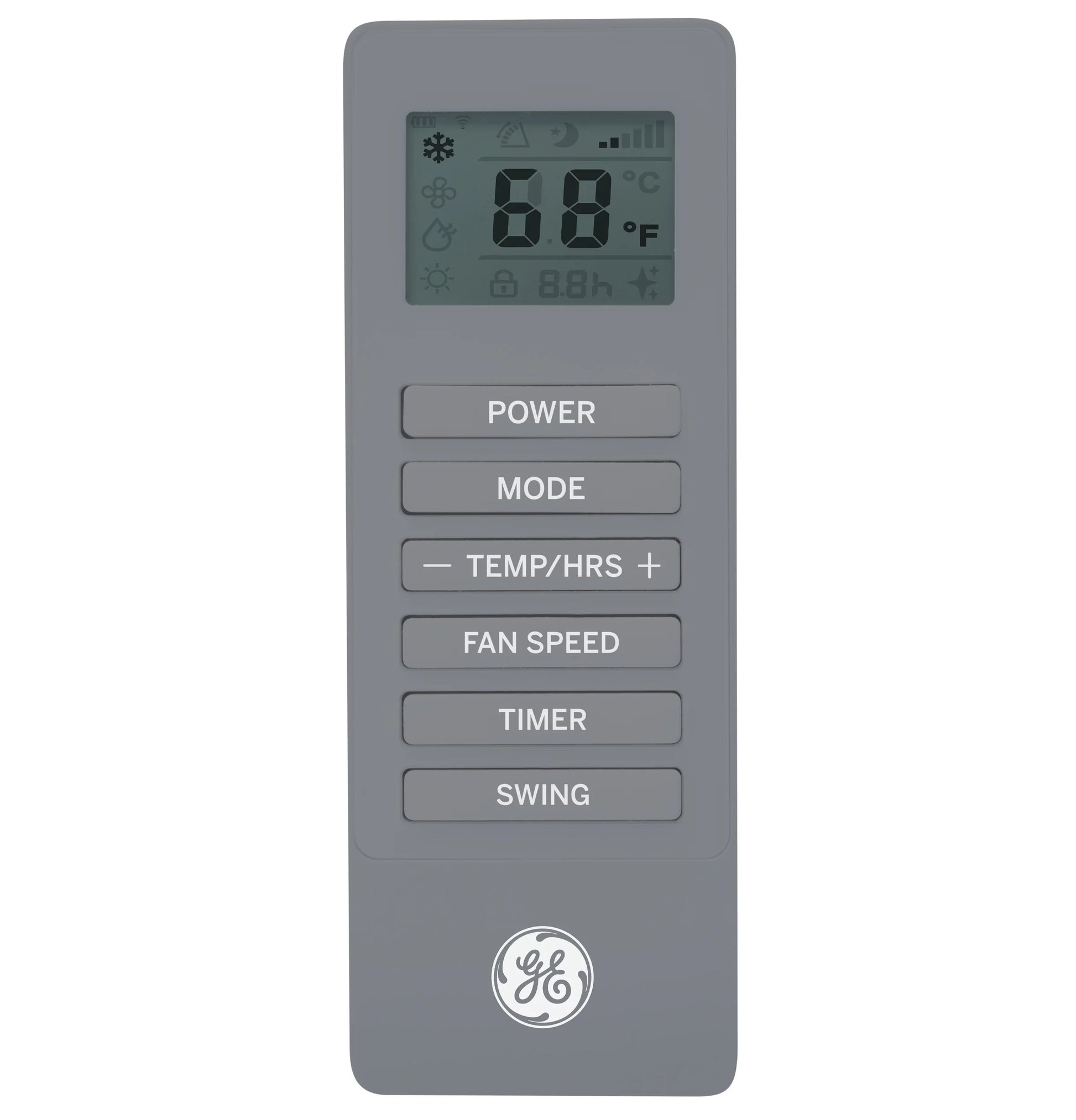 GE 10500 BTU 4-In-1 Heat/Cool Portable Air Conditioner for 450 Sq Ft Rooms with Included Remote