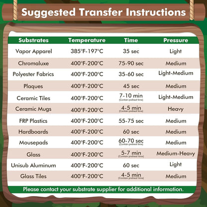 Koala Sublimation Paper 150 Sheets 8.5X11 Inches for Heat Transfer DIY Gift Compatible with Inkjet Sublimation Printer 105Gsm