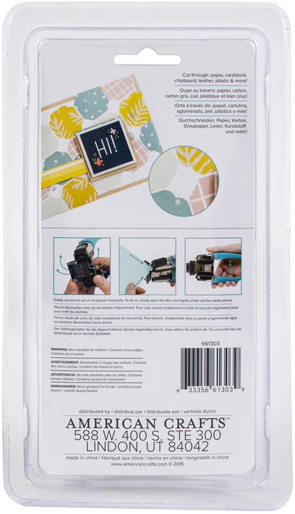 Crop-A-Dile Retro Corner Chomper Tool-Scallop & Cloud