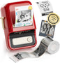 NIIMBOT B21 Pro Label Maker, 300DPI HD Label Printer, Ideal for Notes,Photos, Study Graphics, Memo Maker,50X30Mm Label(Red)