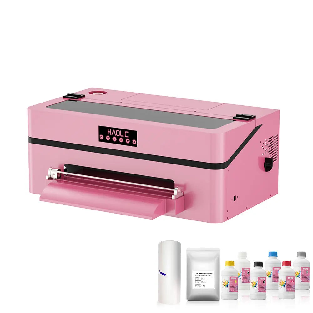 Haolic Mini D8 DTF Printer 13" | Compact Direct-To-Film Printer for Small Business & Home Use