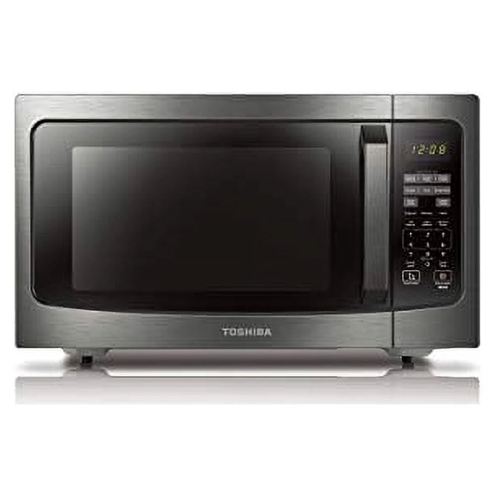 1.6 Cu. Ft. 1200 Watts, Countertop Microwave Oven with Smart Sensor, ML-EM45P(BS), Black Stainless Steel