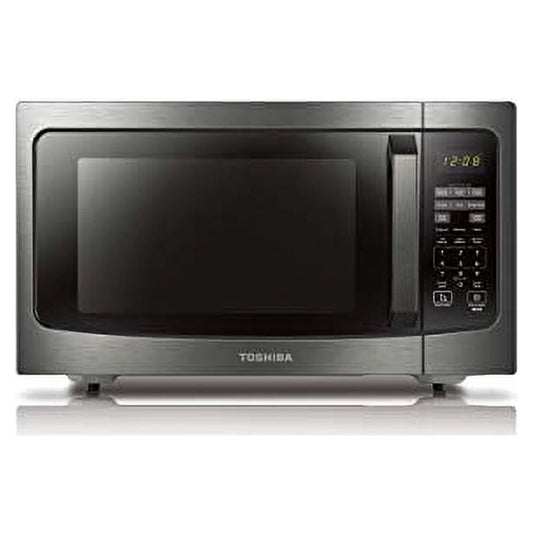 1.6 Cu. Ft. 1200 Watts, Countertop Microwave Oven with Smart Sensor, ML-EM45P(BS), Black Stainless Steel