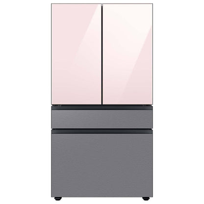 RAF18DU4P0 Bespoke 4-Door French Door Refrigerator Panel - Top Panel - Pink Glass