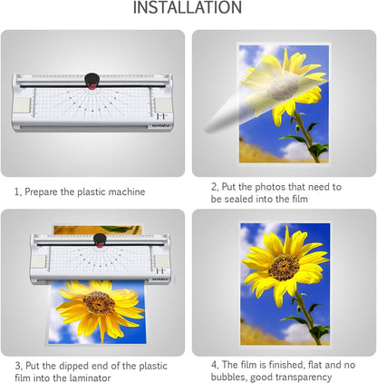 Lamtetur Thermal Laminator Machine11X17 with 70Letter Size Laminating Sheet | 13Inch Wide Laminating Hot&Cold Setting,A3 Lamination Laminated 3-5Mil,Office Home School Teacher,Paper Cutter,Corner Rounder