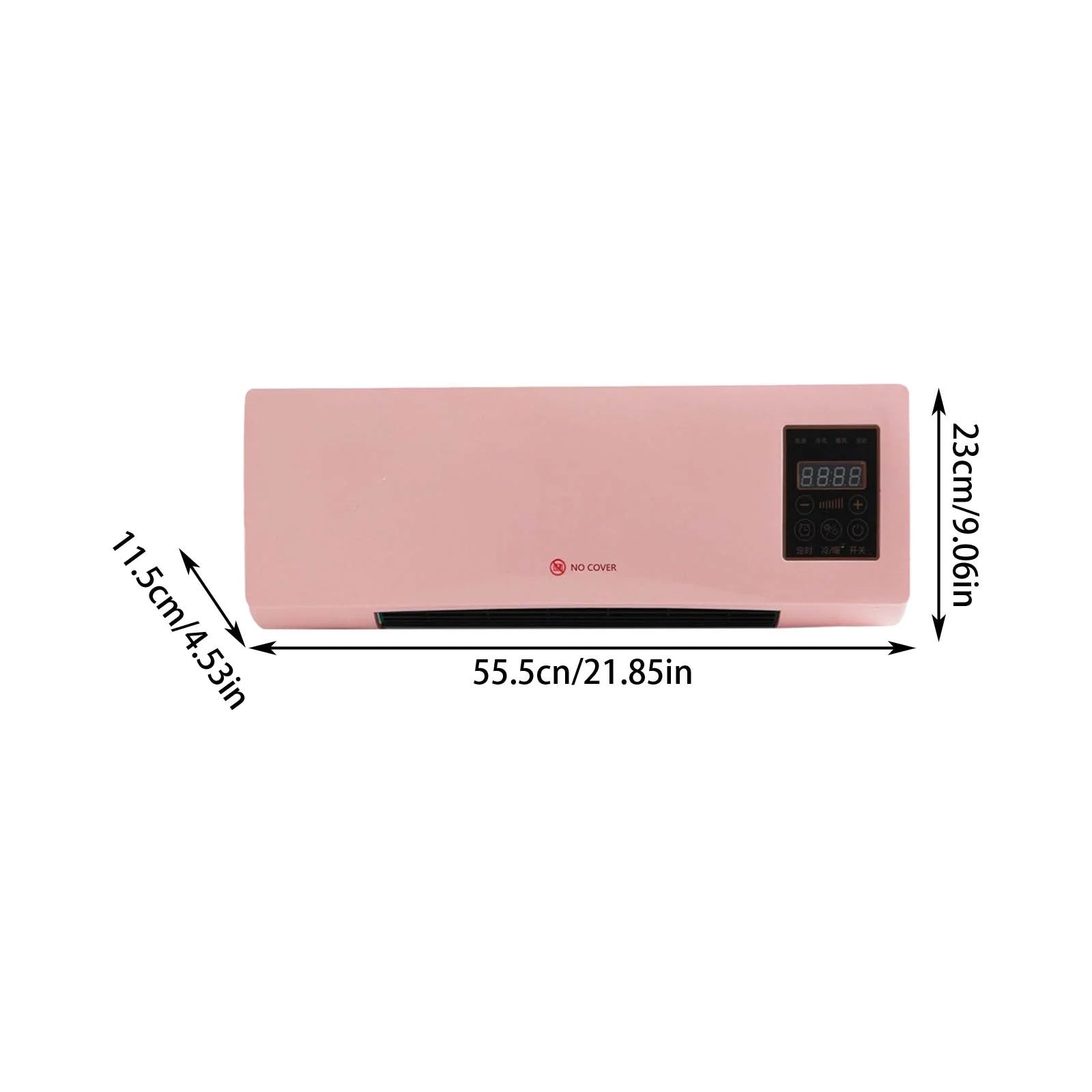 15000 BTU Wall-Mount Air Conditioners 10000 BTU, Energy Efficient Room Air Conditioning, AC Unit Cools up to 550 Sq.Ft. with Remote Control, Cooling/Heating, Dehumidifier and Fan, White