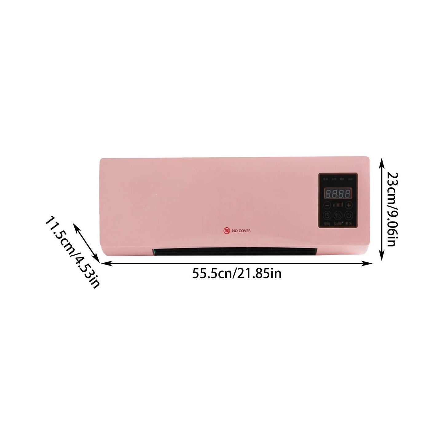 15000 BTU Wall-Mount Air Conditioners 10000 BTU, Energy Efficient Room Air Conditioning, AC Unit Cools up to 550 Sq.Ft. with Remote Control, Cooling/Heating, Dehumidifier and Fan, White