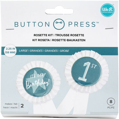 Button Press Rosette Kit-Makes 2