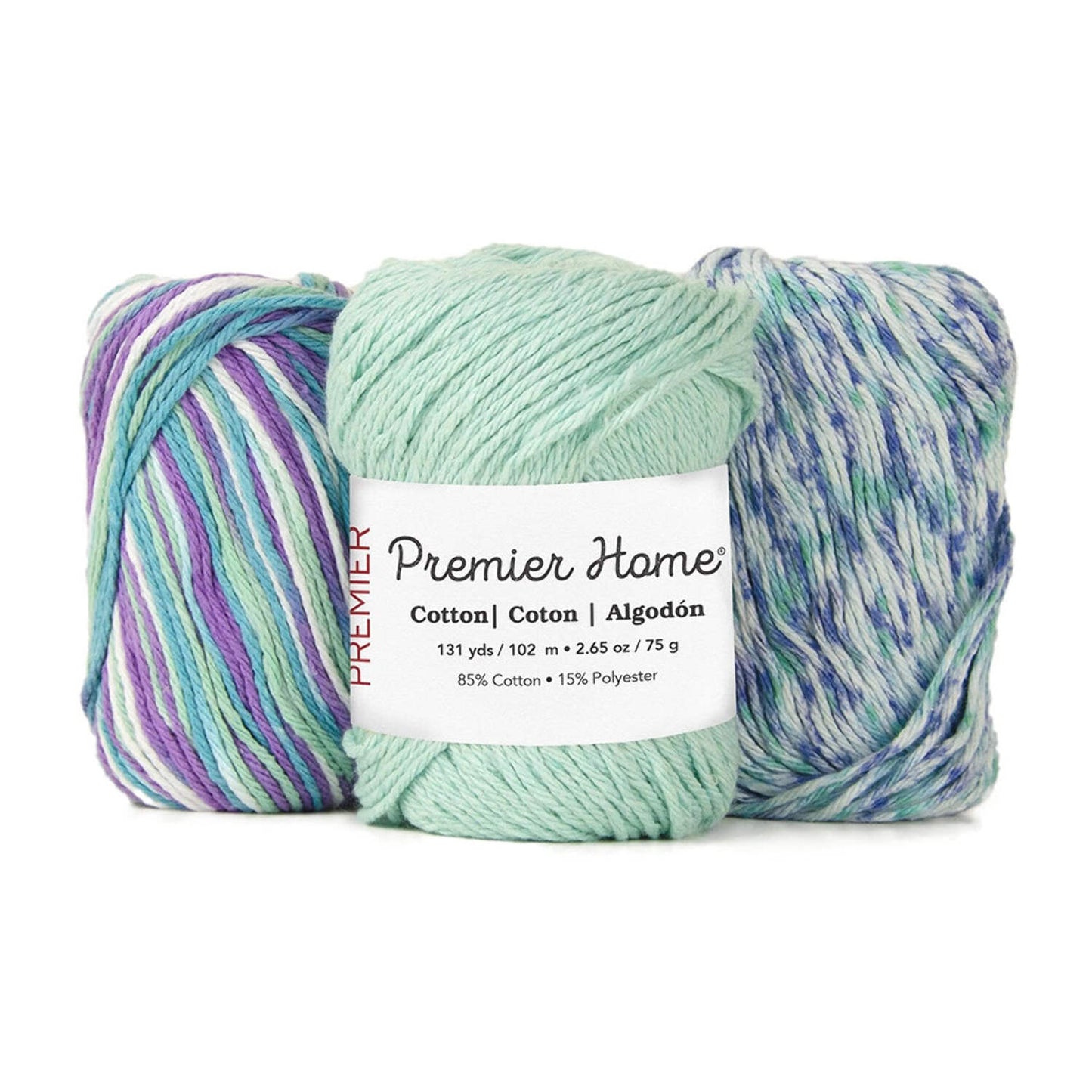 Premier Home Cotton Multi Yarn-Rainbow
