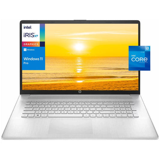 17 17.3" HD+ [Windows 11 Pro] Business Laptop Computer, 12Th Gen Intel 10-Core I7-1255U, 16GB RAM, 512GB Pcie SSD, Iris Xe Graphics, Wi-Fi, BT, HDMI, Long Battery Life, W/Office Accessories