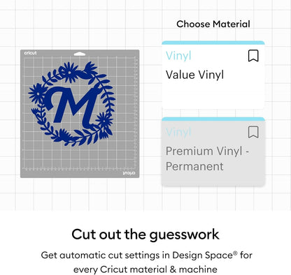 Cricut® Value Permanent Vinyl, Navy Blue (12 in X 10 Ft)