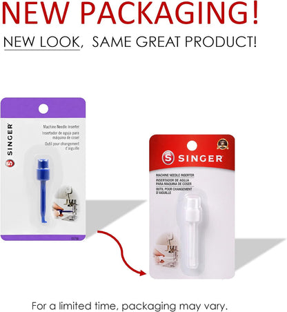 SINGER 00798 Universal Sewing Machine Needle Inserter, Blue