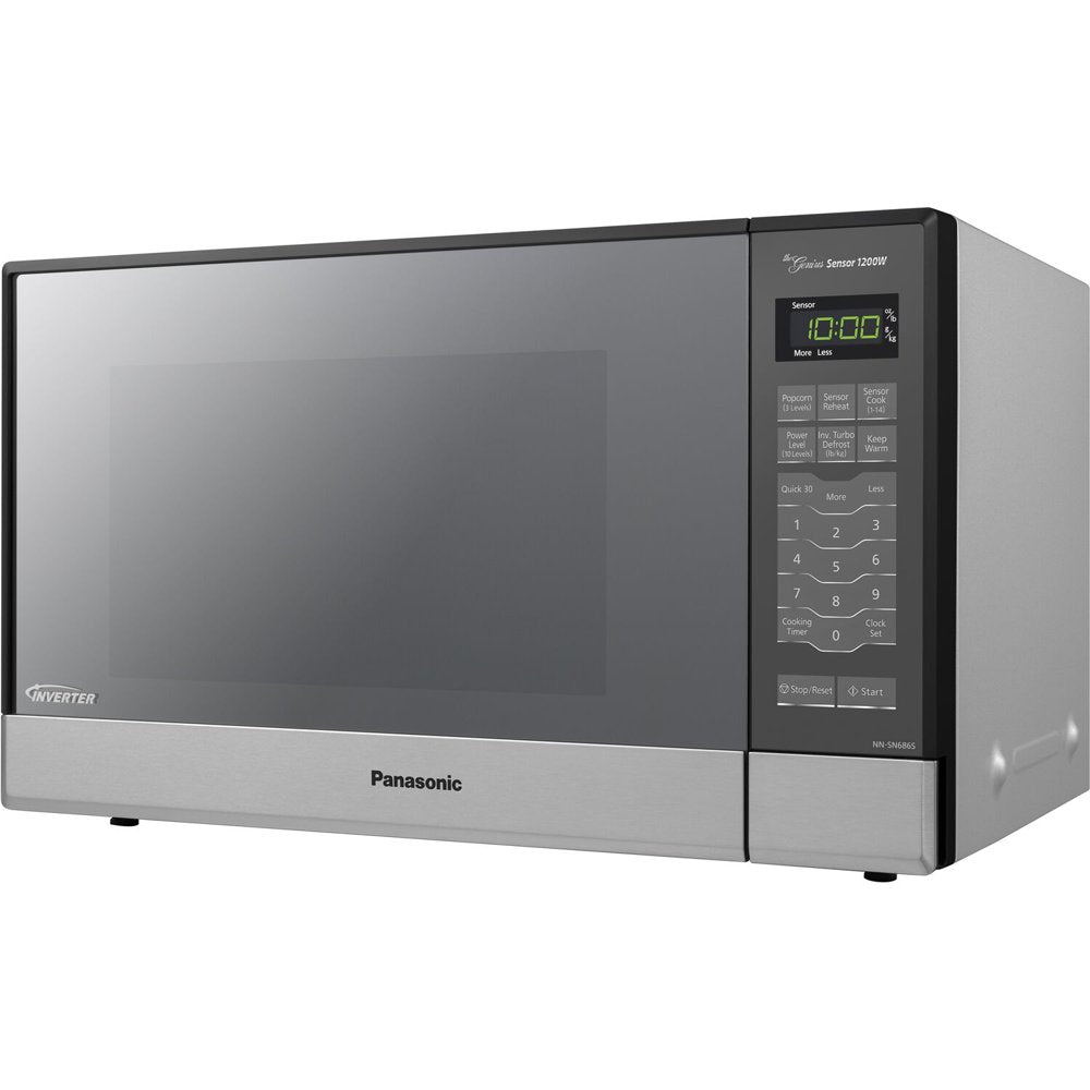 1.2 Cu. Ft. Countertop / Built-In Microwave Oven, 1200W Inverter Power and Genius Sensor, New