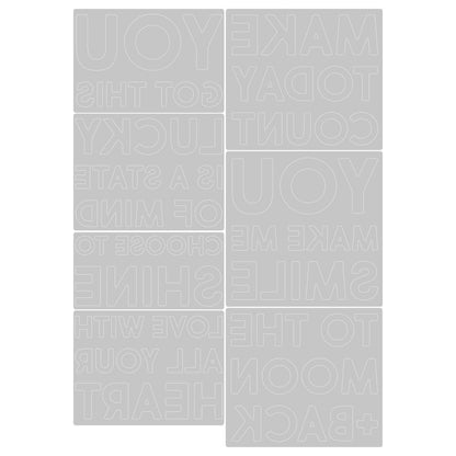 ® Thinlits® Die Set 7PK - Bold Text #2 by Tim Holtz®