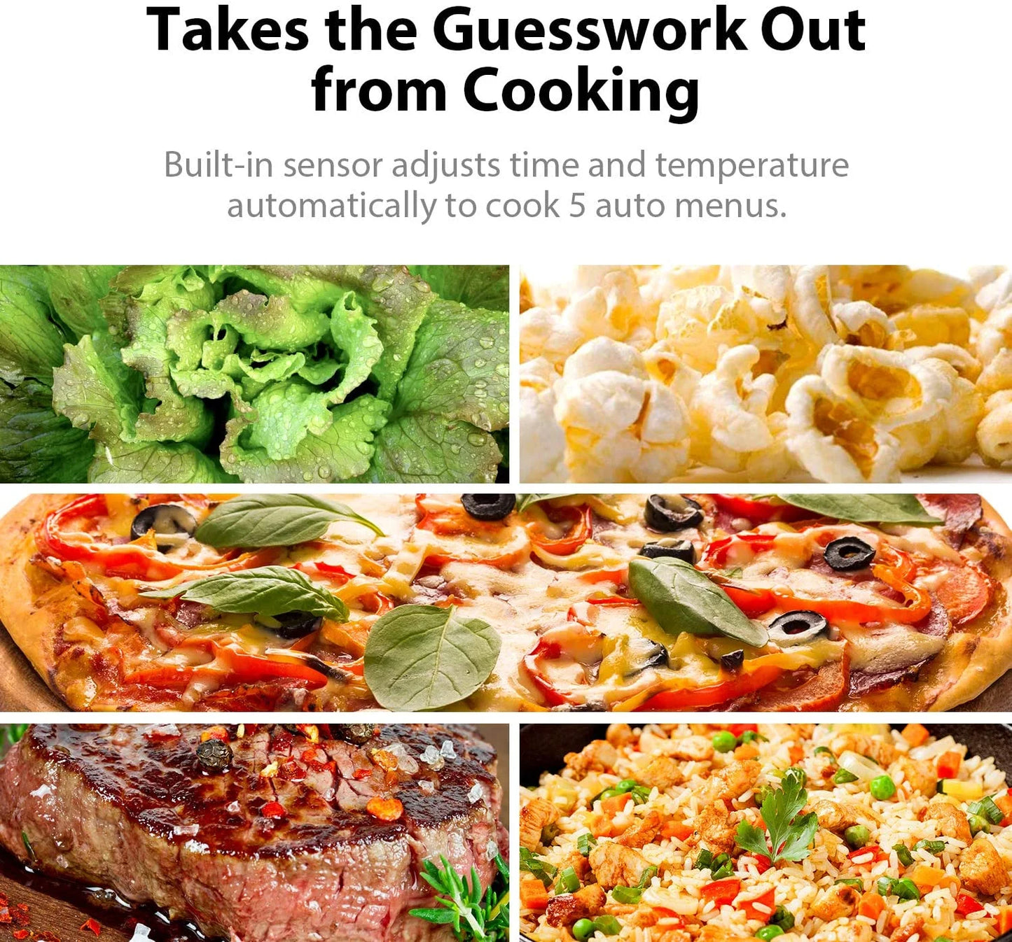 1.6 Cu. Ft. Microwave Oven with Inverter Technology, 1250 Watts, LCD Display and Smart Sensor, Stainless Steel, ML-EM45PIT(SS)