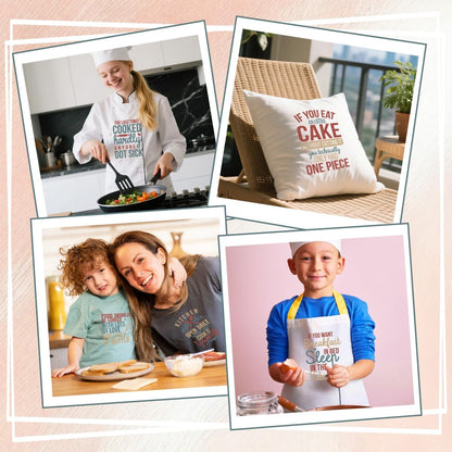 Dtf Transfers Ready to Press - 20Pcs Funny Kitchen Quotes Iron on Transfers for Tshirts Kitchen Designs Iron on Decals Cooking Baking Heat Transfer Vinyl Stickers for Clothing Pillows Bag DIY Crafts