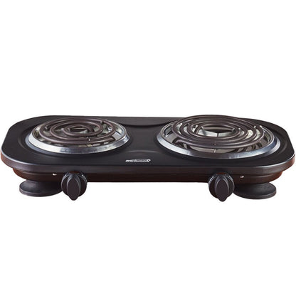 1,500-Watt Double Electric Burner (Black)