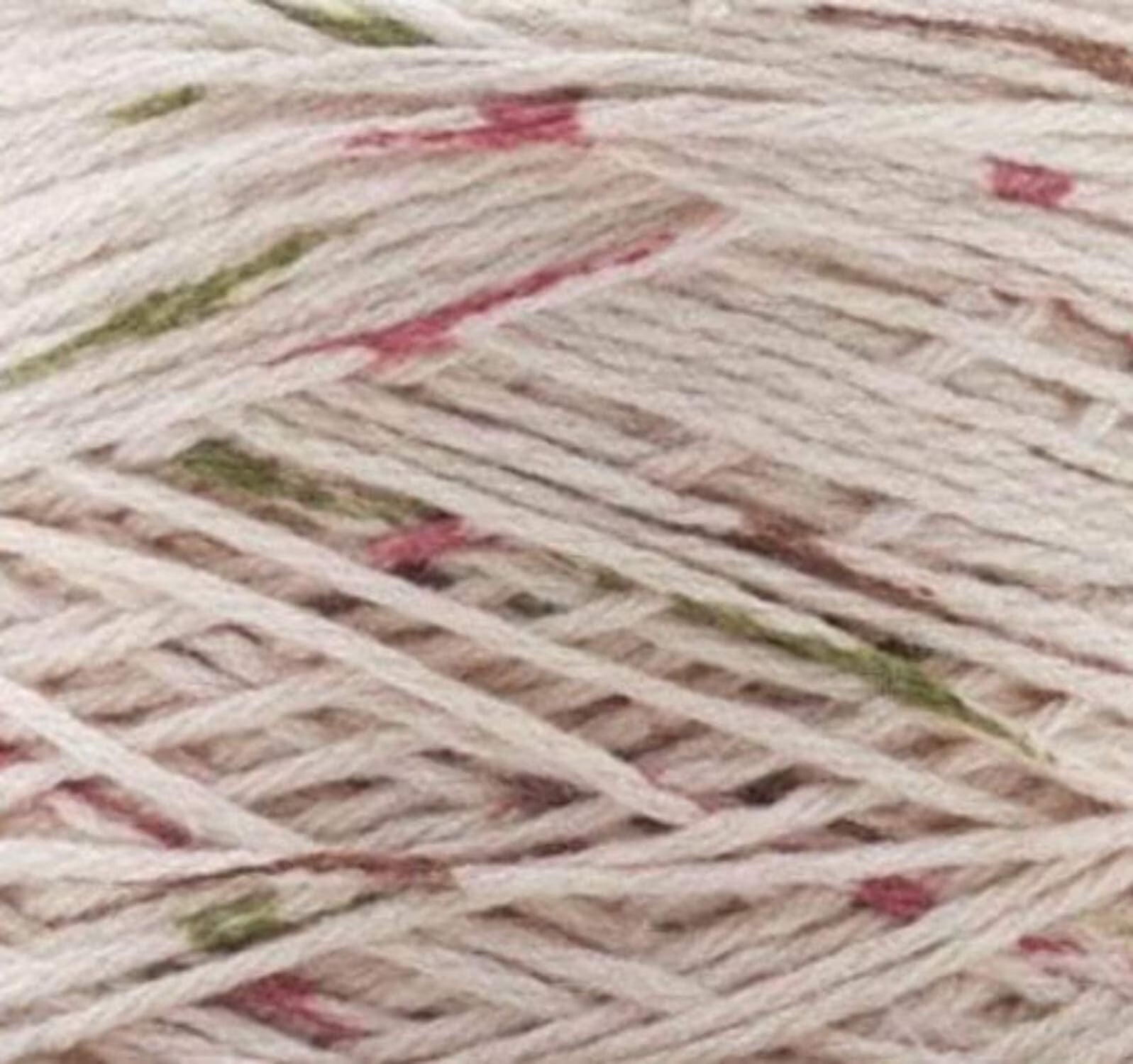 Premier Home Cotton Solid Cone Yarn, Ideal Knitting and Crochet Supplies, Made of Recycled Cotton and Polyester, White