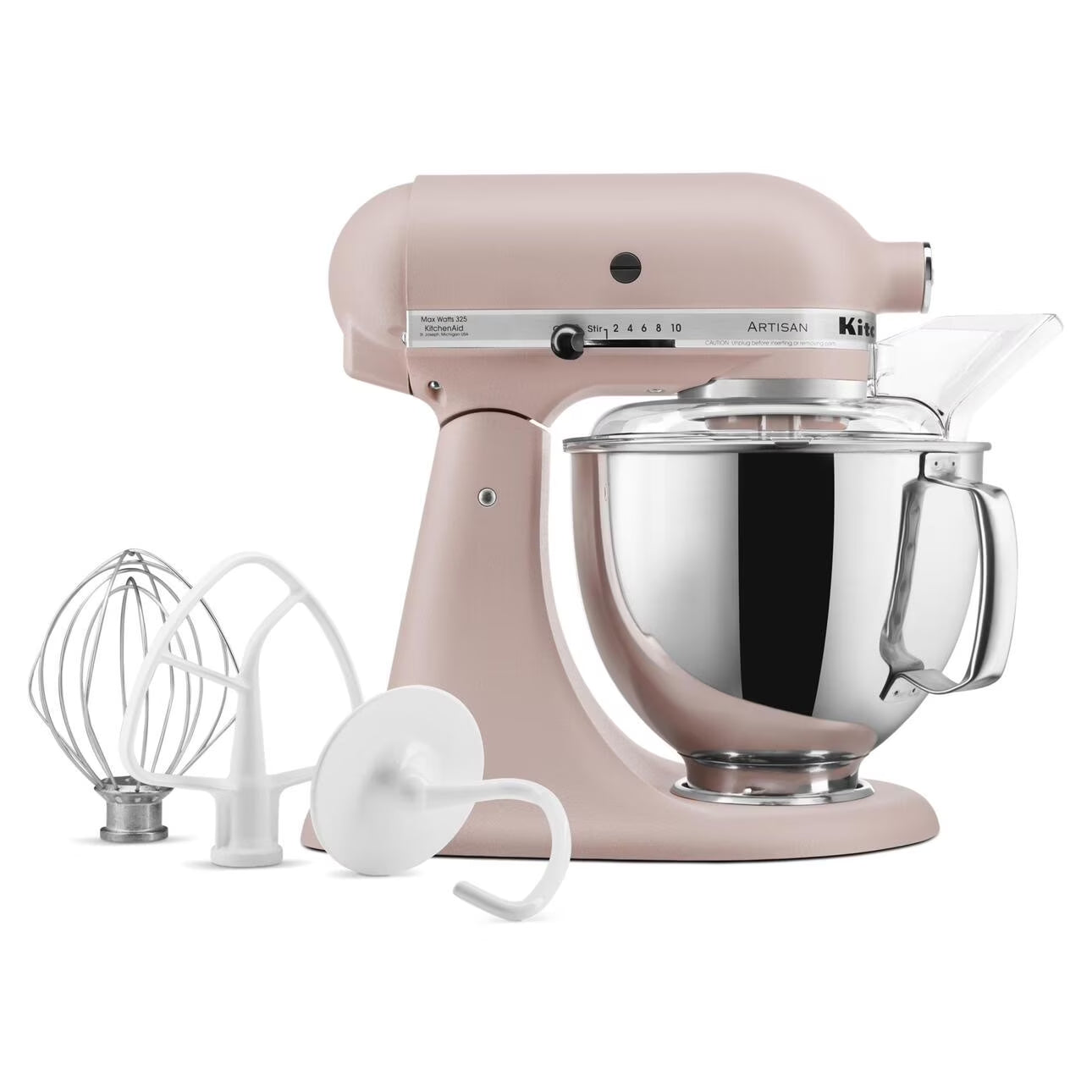 Artisan Series 5-Quart Tilt-Head Stand Mixer, Feather Pink, KSM150PS