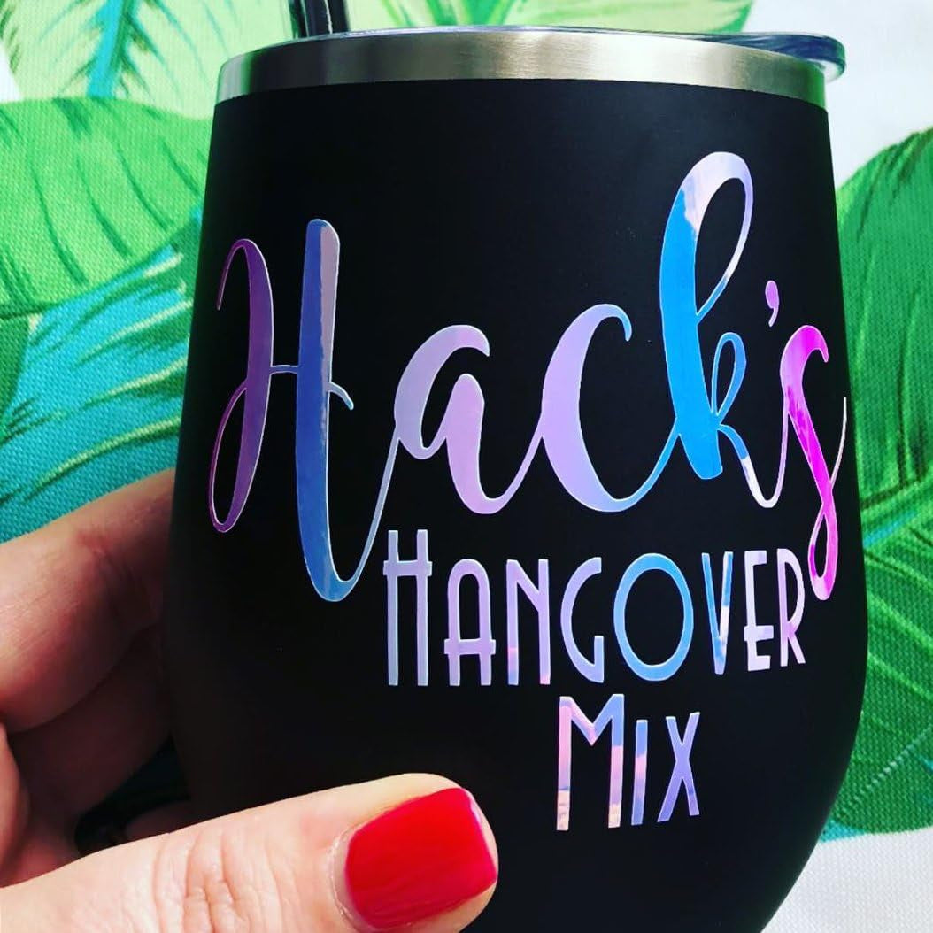 Holographic Chrome Vinyl Permanent Adhesive 12" X 60", Opal White - Indoor & Outdoor Vinyl, Waterproof, Scrapbooking, Easy Cut & Weed for DIY Crafts, Party Decor, Car Decals