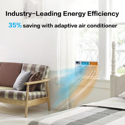 Wifi Enabled 12000 BTU Heat and Cool Window Air Conditioner with Wifi Controls