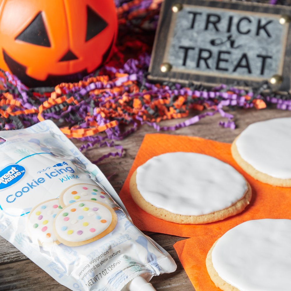 Cookie Icing, White, 7 Ounces