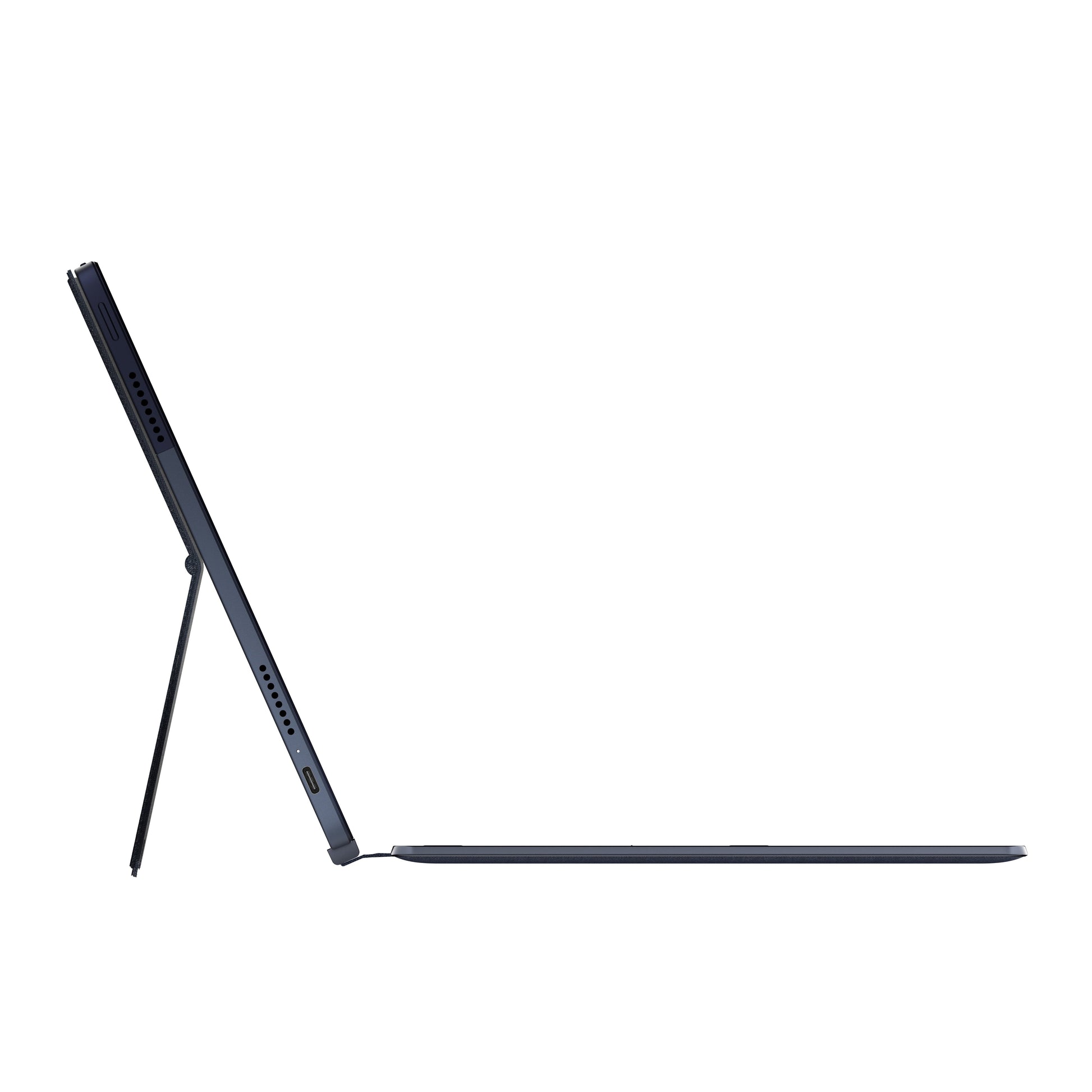 Ideapad Duet 5 Chromebook Laptop, 13.3" FHD OLED Touchscreen, Qualcomm Snapdragon SC7180, 4GB RAM, 128GB SSD, Abyss Blue, 82QS0001US