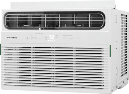 8,000 BTU Window Room Air Conditioner with Supplemental Heat up to 350 Sq Ft, White