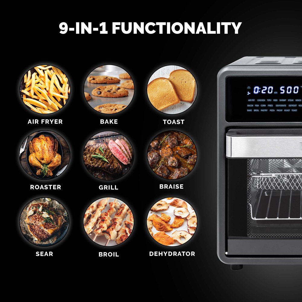 MAXX® 16-Qt Touch Air Fryer Oven - Black (AFO 47804 BK)