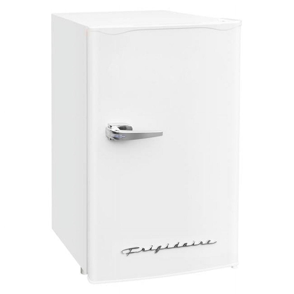 3.2 Cu. Ft. 65W Eraser-Board Door Retro Compact Fridge, White