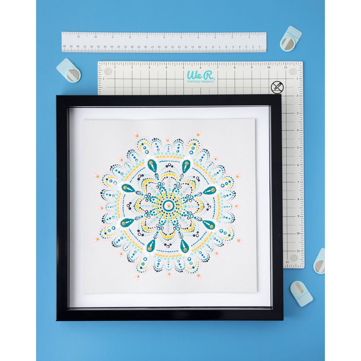 We R Memory Keepers All-In-One Magnetic Platform-4 Pieces