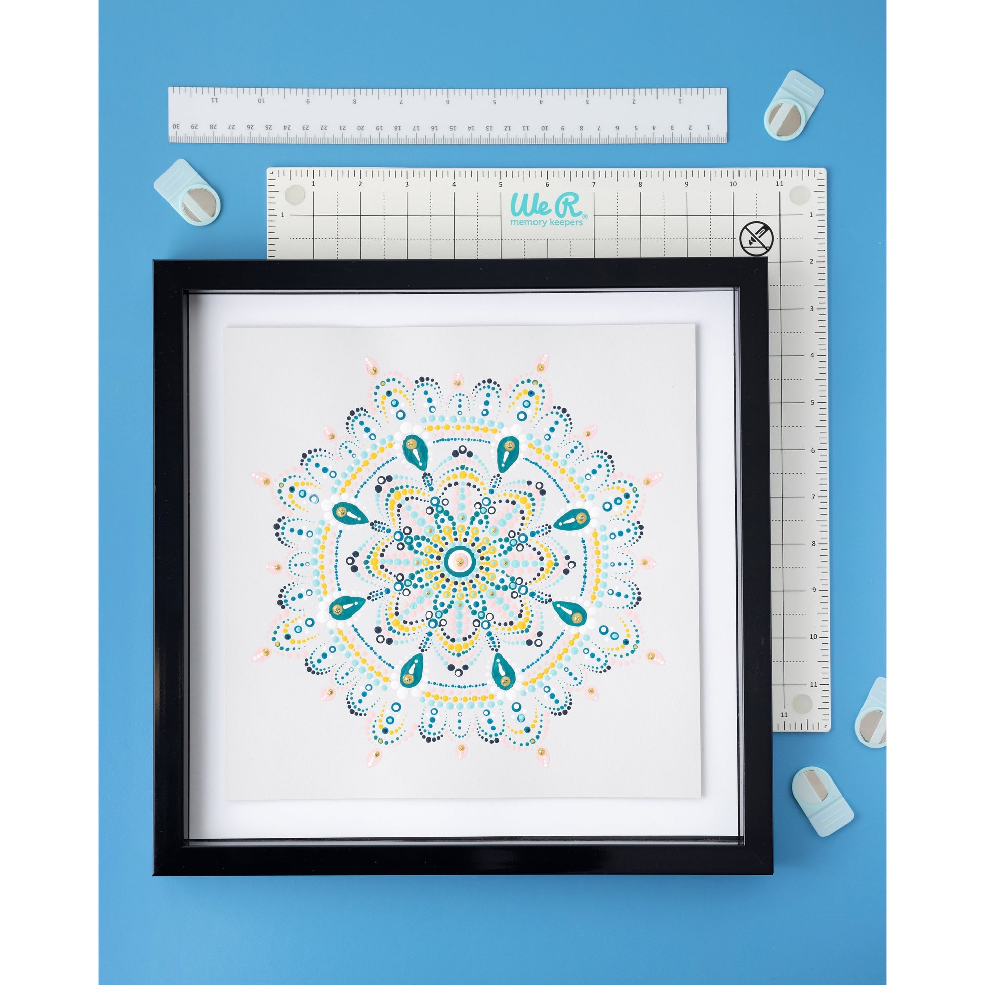 We R Memory Keepers All-In-One Magnetic Platform-4 Pieces